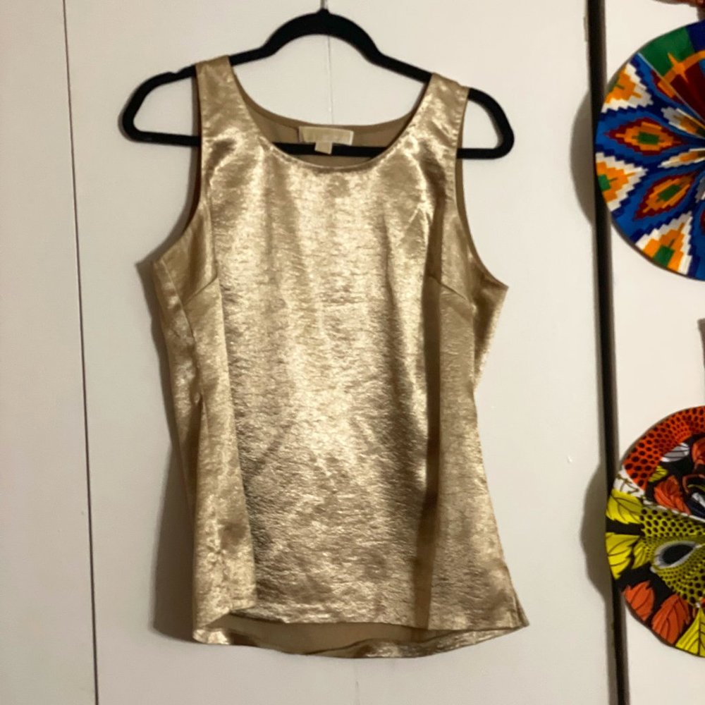 Gold Michael Kors Shirt